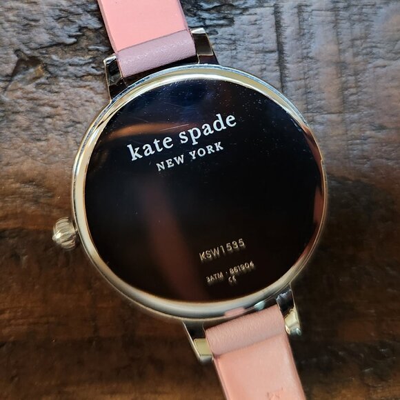 Kate Spade Lilac Watch with spade flower and crystal dot indexes KSW1535 - Picture 10 of 16